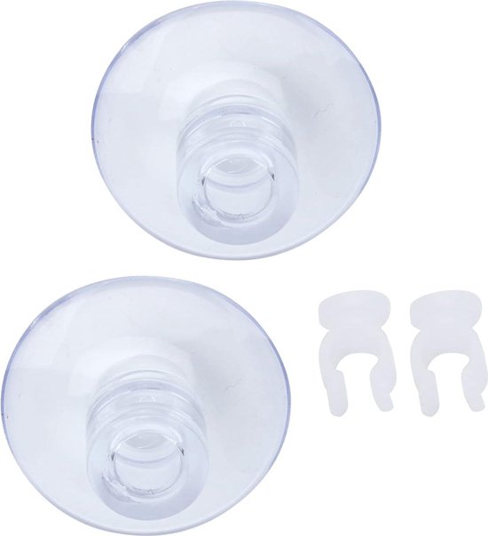 Zuignap Clips 12 Stuks Zwarte Rubberen Cup Camp Clips voor Tank Pomp