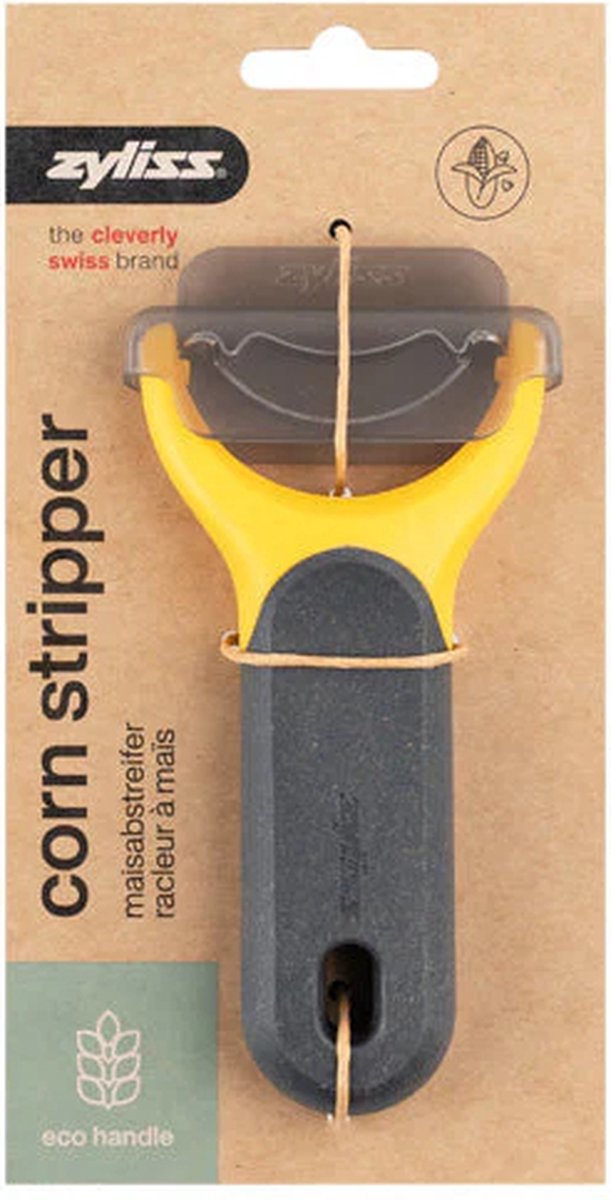 Zyliss Maïs Stripper / Maïssnijder – RVS Corn Stripper – Duurzame Wheat Straw Greep – Met Mesbeschermer