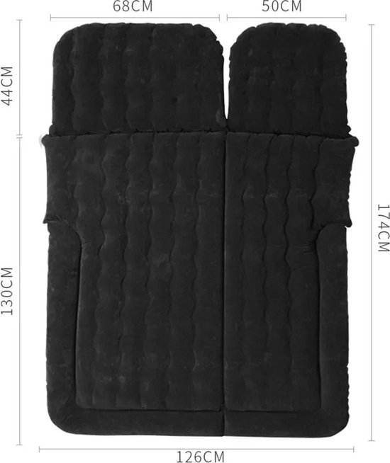Auto opblaasbaar matras voor Kia Picanto 2017-2024 2025 2026