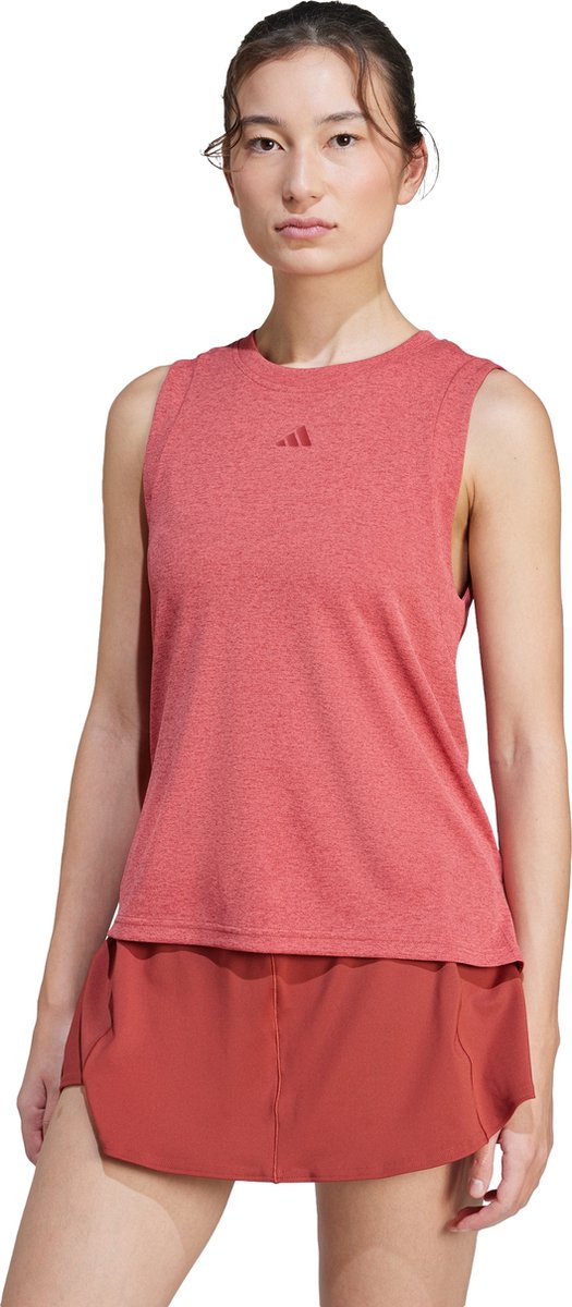 adidas Performance Tennis Climacool+ Match Tanktop Dames Rood