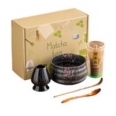 MØBLER & CO Matcha thee set - 5-Delig - Inclusief Klopper, Whisk, Lepel & Kom