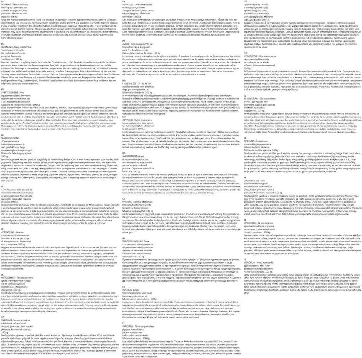 vidaXL Mini Hometrainer Opvouwbaar - afbeelding 2