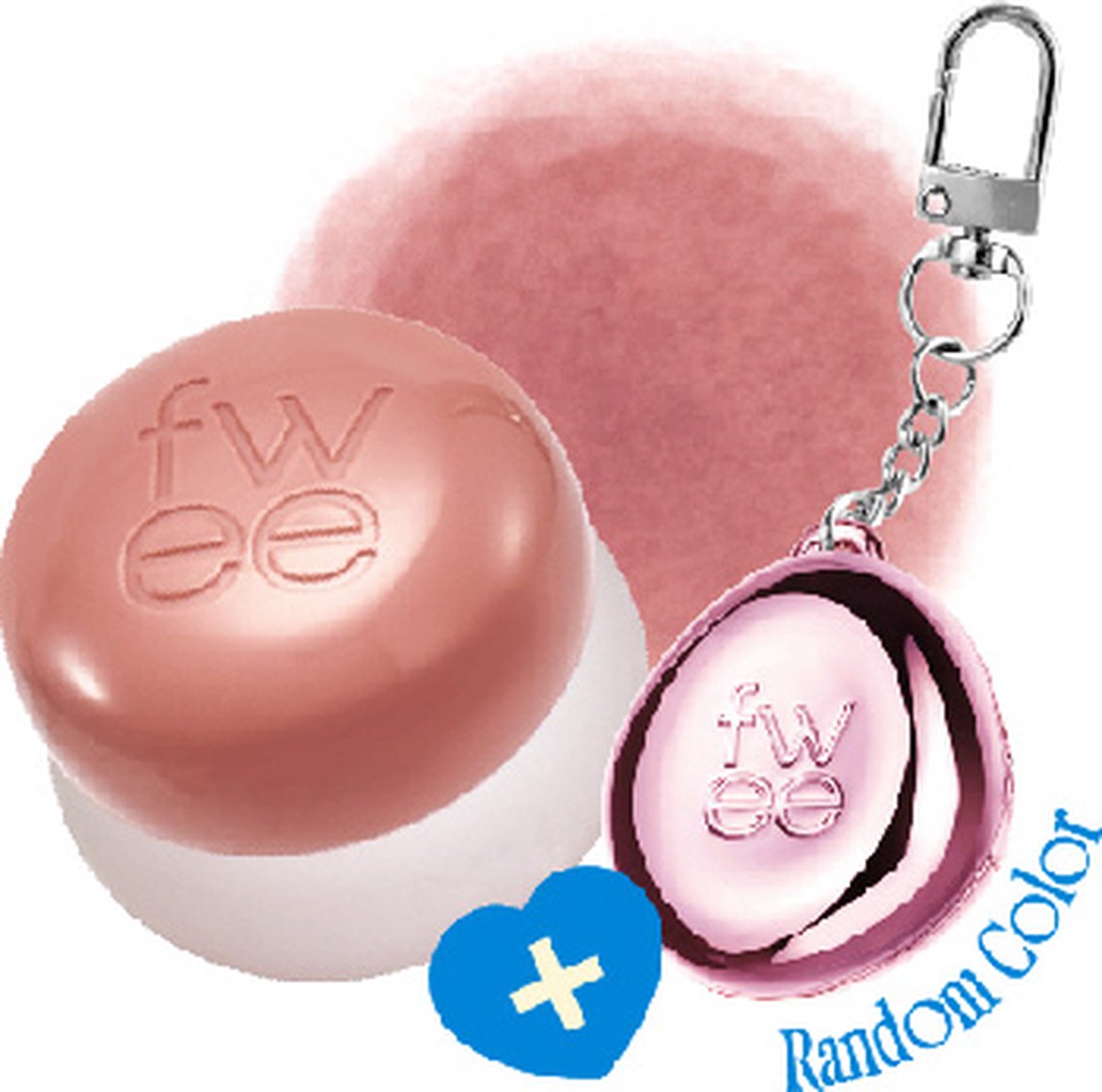 Blurry Pudding Pot Keyring Set