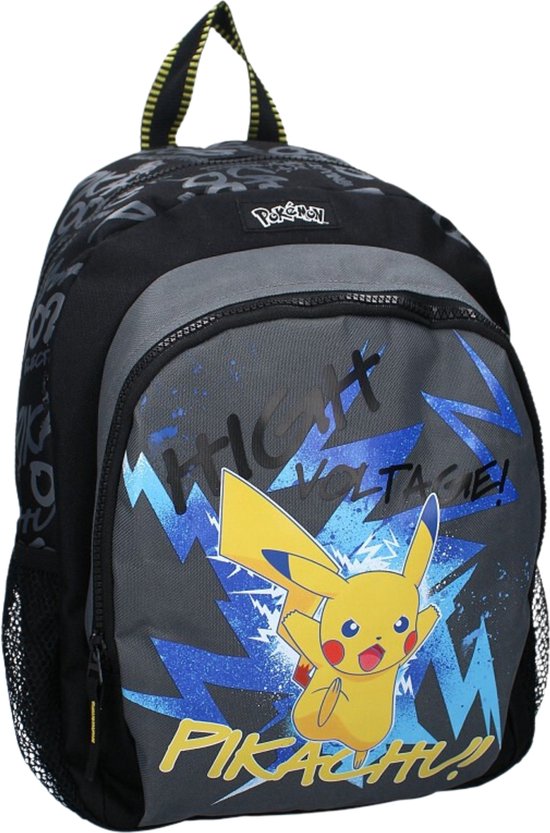 Pokémon Gotta Gatch 'Em All! Rugzak - Zwart - Pikachu