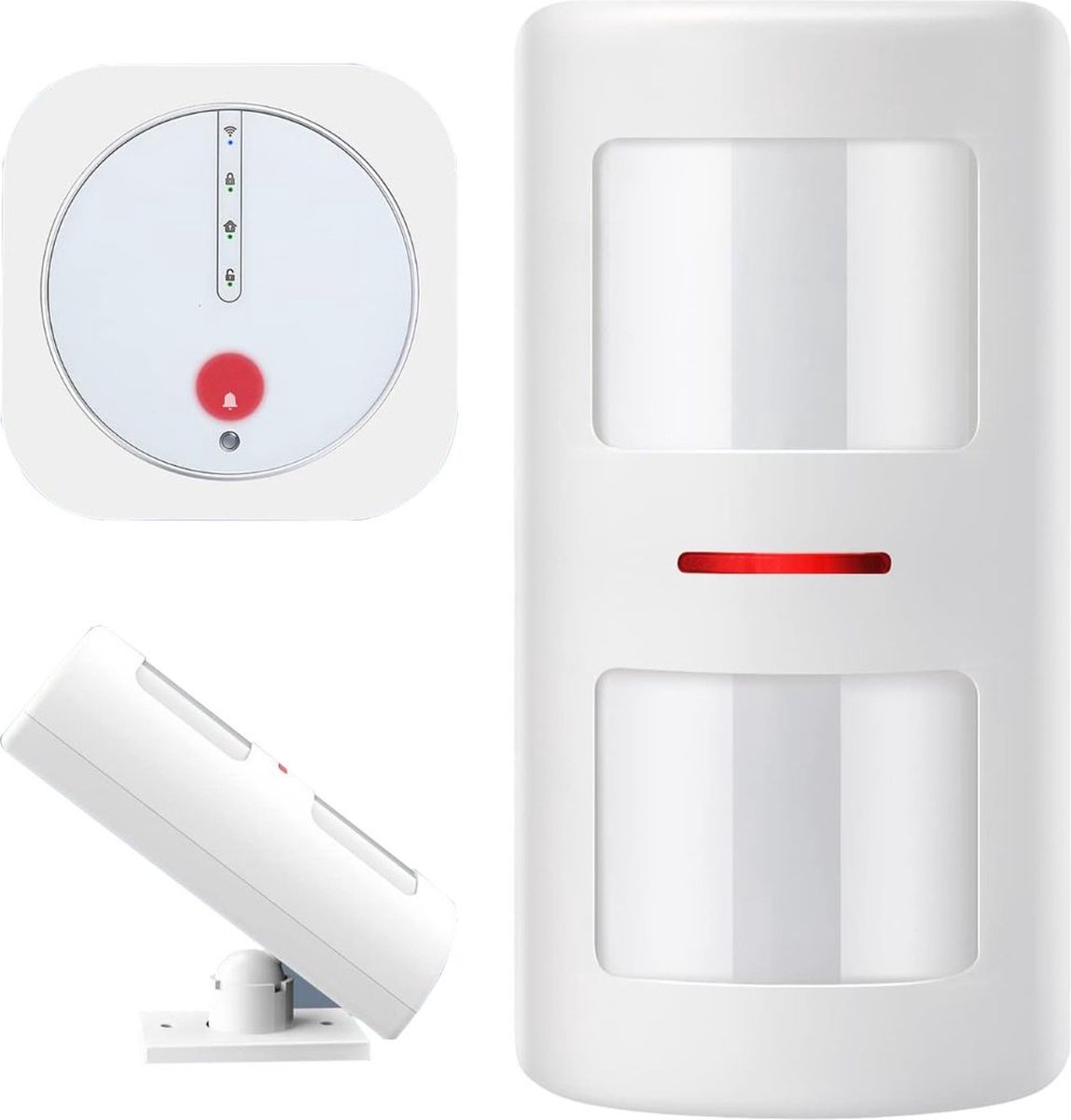 ApexArte® Opritverklikker - Entreemelder - Doorgangsmelder - Beveiliging - Wit