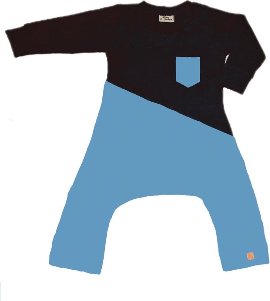 Onesie geschikt voor Pavlik, gipsbroek en Broek geschikt voor Pavlik, gipsbroek en spreidbroek blauw