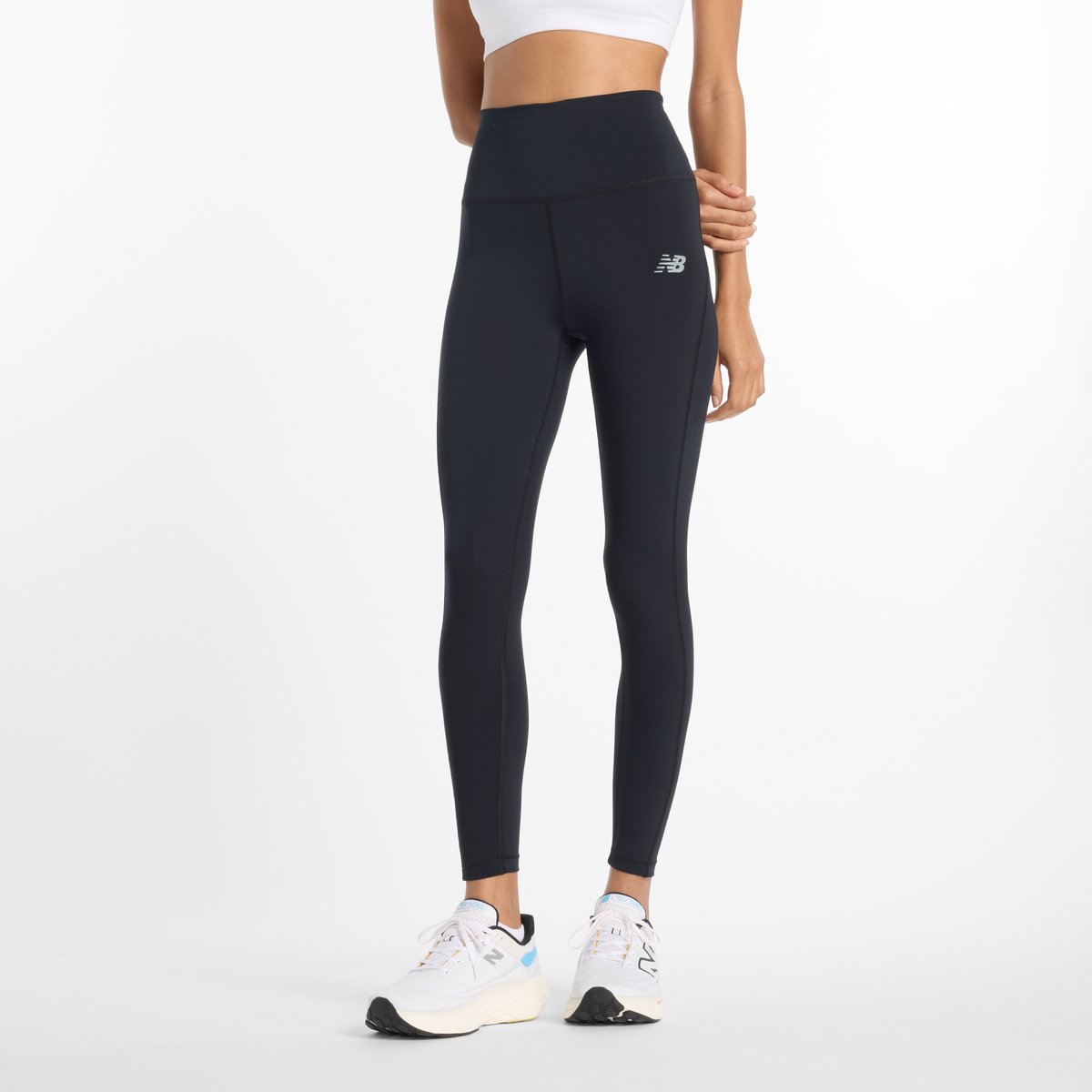 New Balance Sport High Rise Legging 25″ Dames Sportbroek Zwart