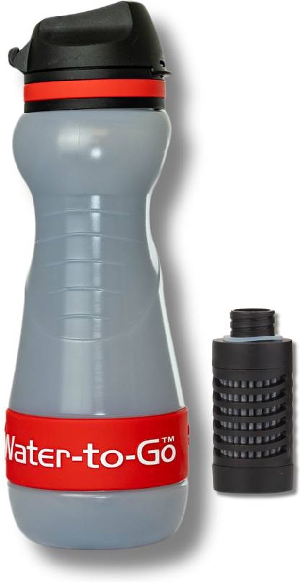 Water-to-Go - Waterfles Met Filter - Classic 75cl - Groen - BPA vrij