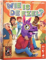 999 Games - Wie is de ezel? - Kaartspel - Eenvoudig kaartspel voor het hele gezin - Gezelschapsspel - Klein cadeautje