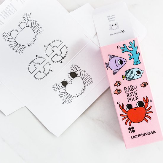 RainPharma Baby Bath Milk - Huidverzorging - Babyhuidverzorging - Badmelk van Merkloos — afbeelding 4