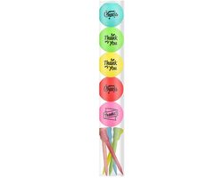 Golfballen Gift 5 Golfballen Thank You Set Inclusief Tees