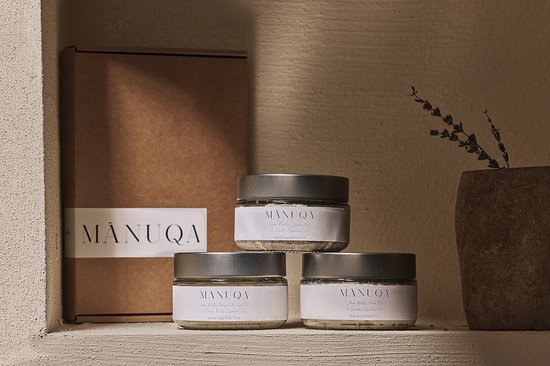 Gommage corporel entièrement Natural à la Lavande et au sucre en poudre (230 ml) - hydratant, soignant, protecteur et sans parfum