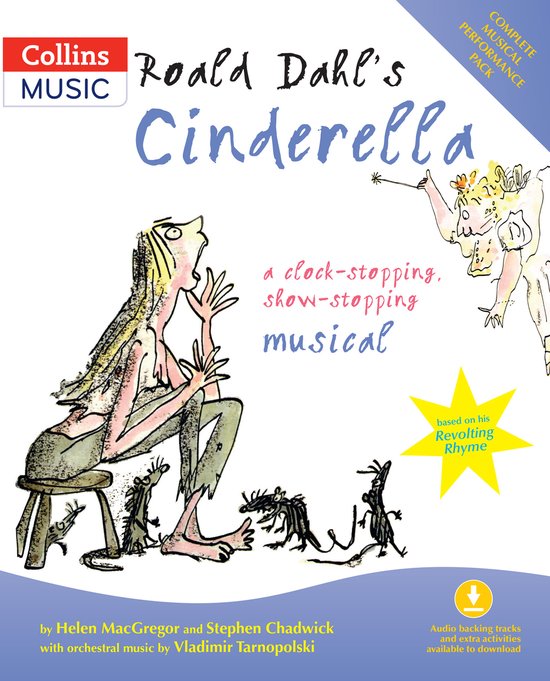 Roald Dahl's Cinderella (Book + CD/CD-ROM) - cover