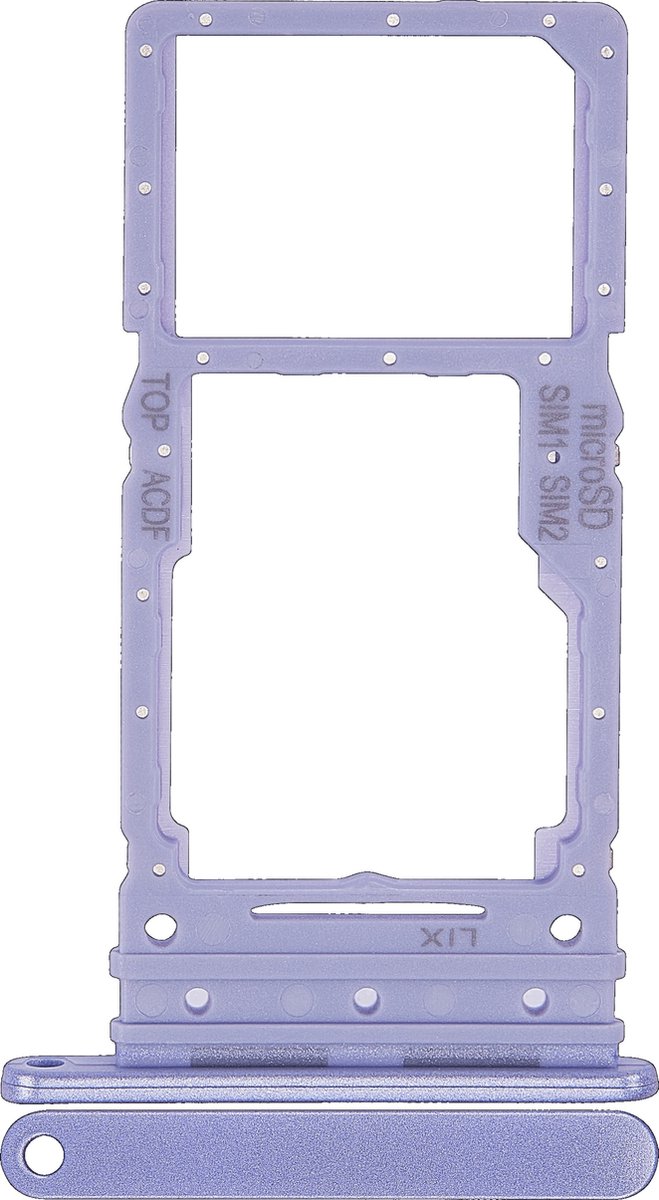 For Samsung Galaxy A34 (SM-A346) Dual Sim Card Tray (Violet)