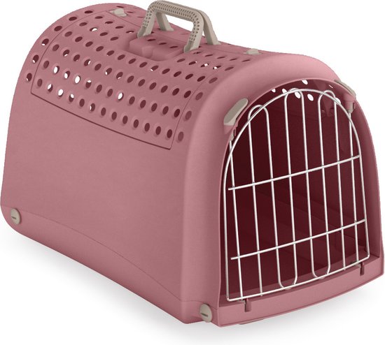 Imac Linus Cabrio - Reismand- Roze - 50 x 32 x 34.5 cm