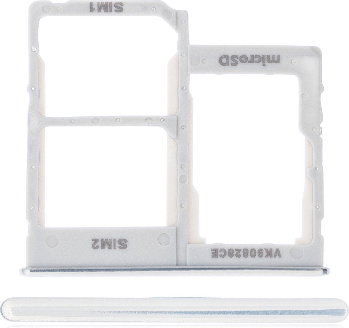 For Samsung Galaxy A40 (A405F) Sim Card Tray (White)