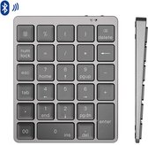 Elementkey UNK2 Numeriek Bluetooth Toetsenbord - 28 toetsen– Aluminium – Multi toetsen – Scissor Toetsen – Metal grey