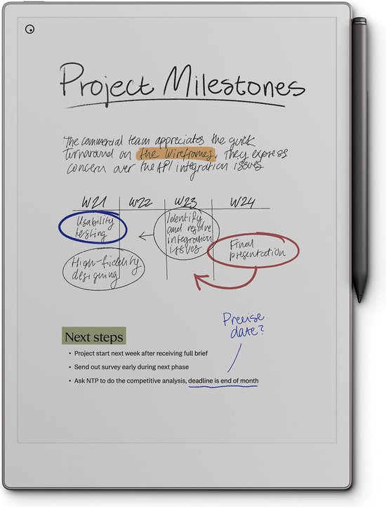 Remarkable Paper Pro + Marker Plus - E-ink-tablet - Canvas Color