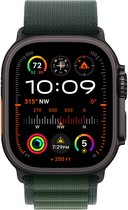 Apple Watch Ultra 2 Black TC Green Alpine Large