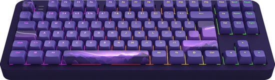 Dark Project - Mechanisch Gaming Toetsenbord - ALU Celestial - ISO (DE) QWERTZ