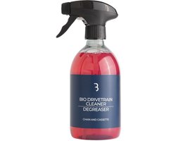 BBB Cycling Bio DriveTrain Cleaner Spray - Kettingreiniger Fiets - Plantaardige Ketting Ontvetter in Handige Spuitfles - Geschikt Voor Ketting, Cassette en Aandrijfonderdelen - 500ml - BTL-250S