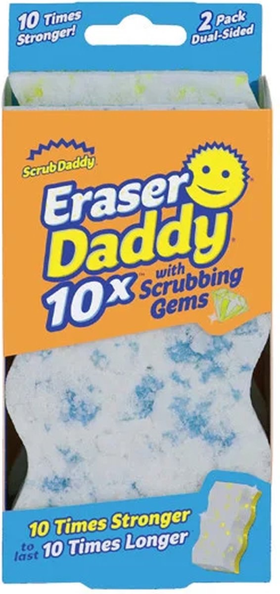 Goedkoopste Eraser Daddy - Wonderspons - Scrub Daddy - 10x krachtiger