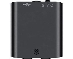 Mini Voice Recorder - 29x29x8mm - Magnetisch - Automatisch opnemen d.m.v. geluids-detectie - Geluidsopnames plannen - 64GB - Accuduur 30 uur!