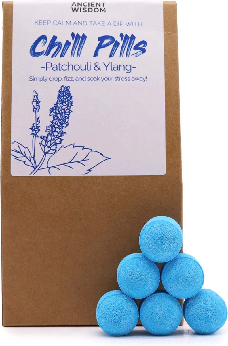 Goedkoopste Chill Pills Gift Pack 350g - Ylang & Patchouli