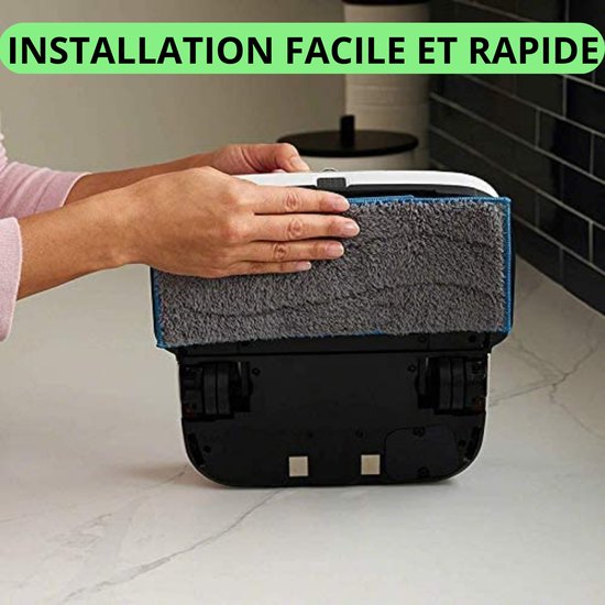 iRobot Braava jet m6 Reusable Pads - 1 x dry wipe pad - 1 x mop pad for wet mopping - Set of 2