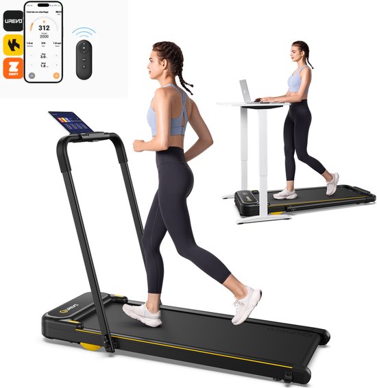 CITYSPORTS Tapis De Course Pliable 1400w-zx6-vitesse 1-12 Km/h-Lcd- Télécommande-noir - Sport