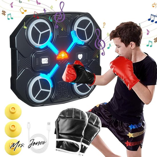 Slimme Bluetooth Muzikale Boksmachine met LED-verlichting - 9 Modi & 9