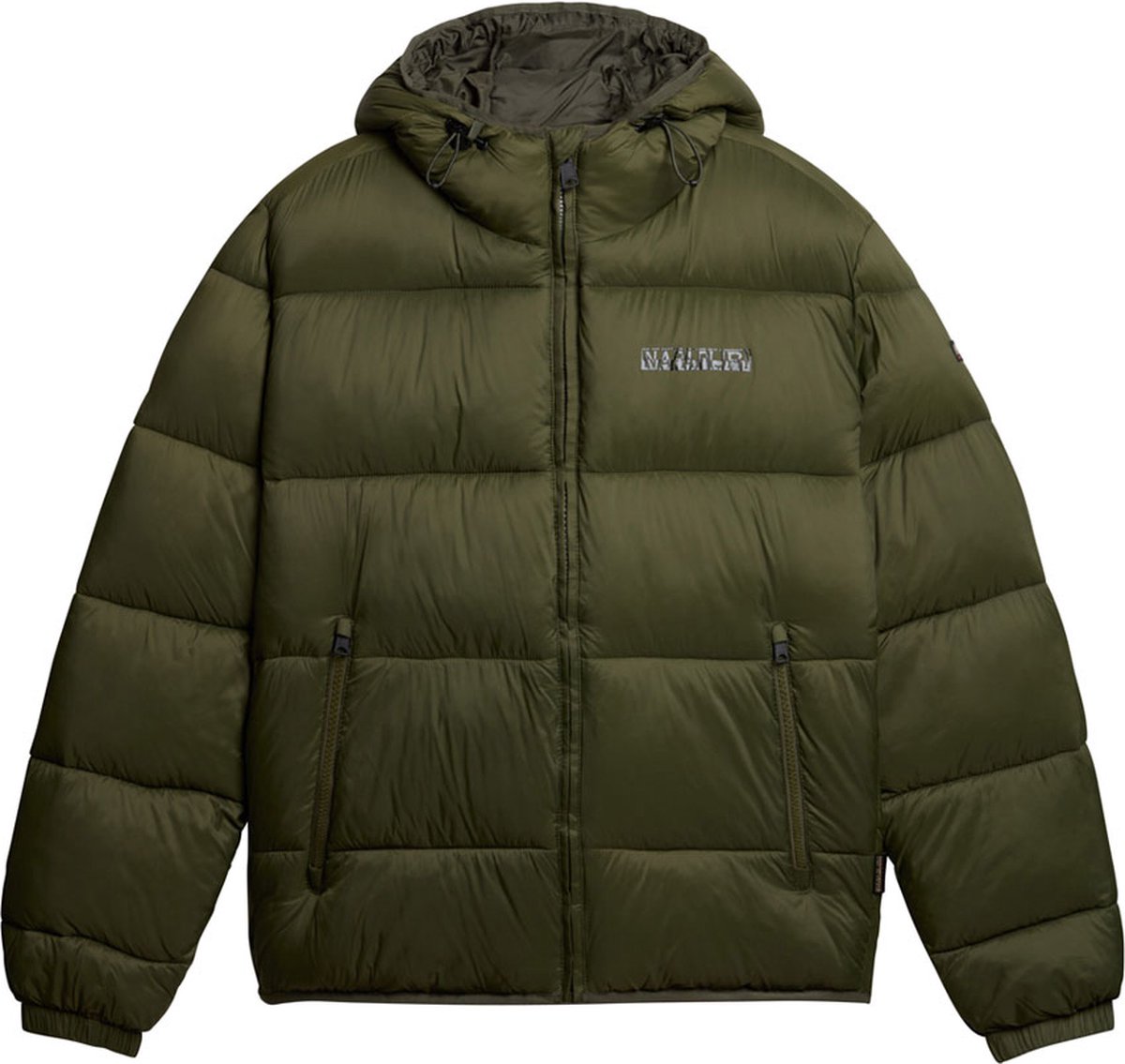Napapijri Jas Met Capuchon Groen