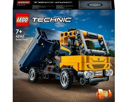 foto van LEGO Technic Kiepwagen, 2in1 Bouwvoertuigen Speelgoed - 42147