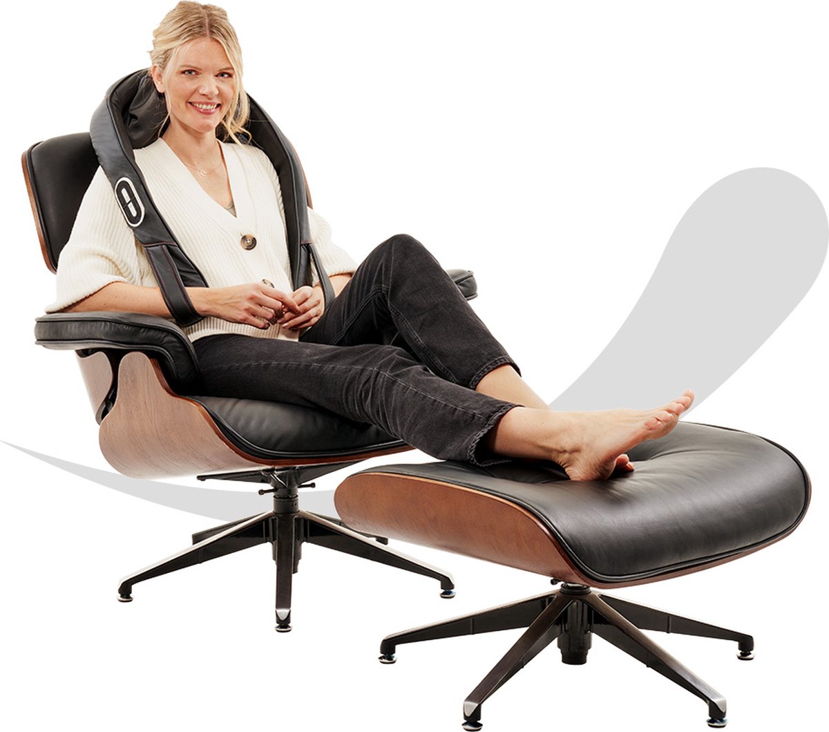 Casada Neck2Go - Massageapparaat - Nek en Schouders - Shiatsu Massage - Infraroodverwarming - Draadloos