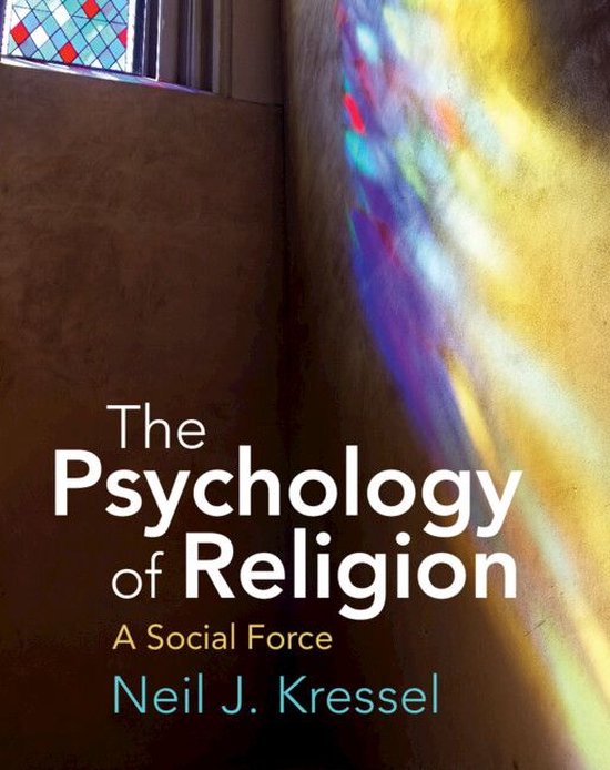 The Psychology of Religion - cover