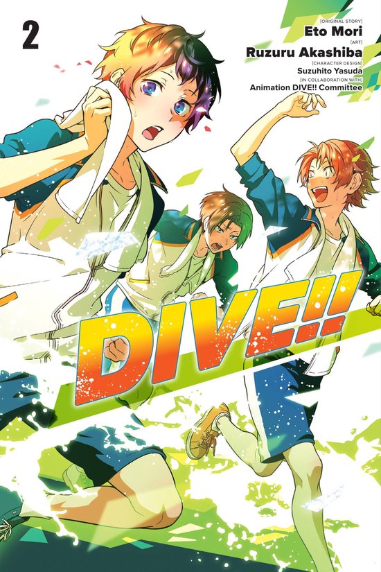 DIVE!! 2 - DIVE!!, Vol. 2 - cover