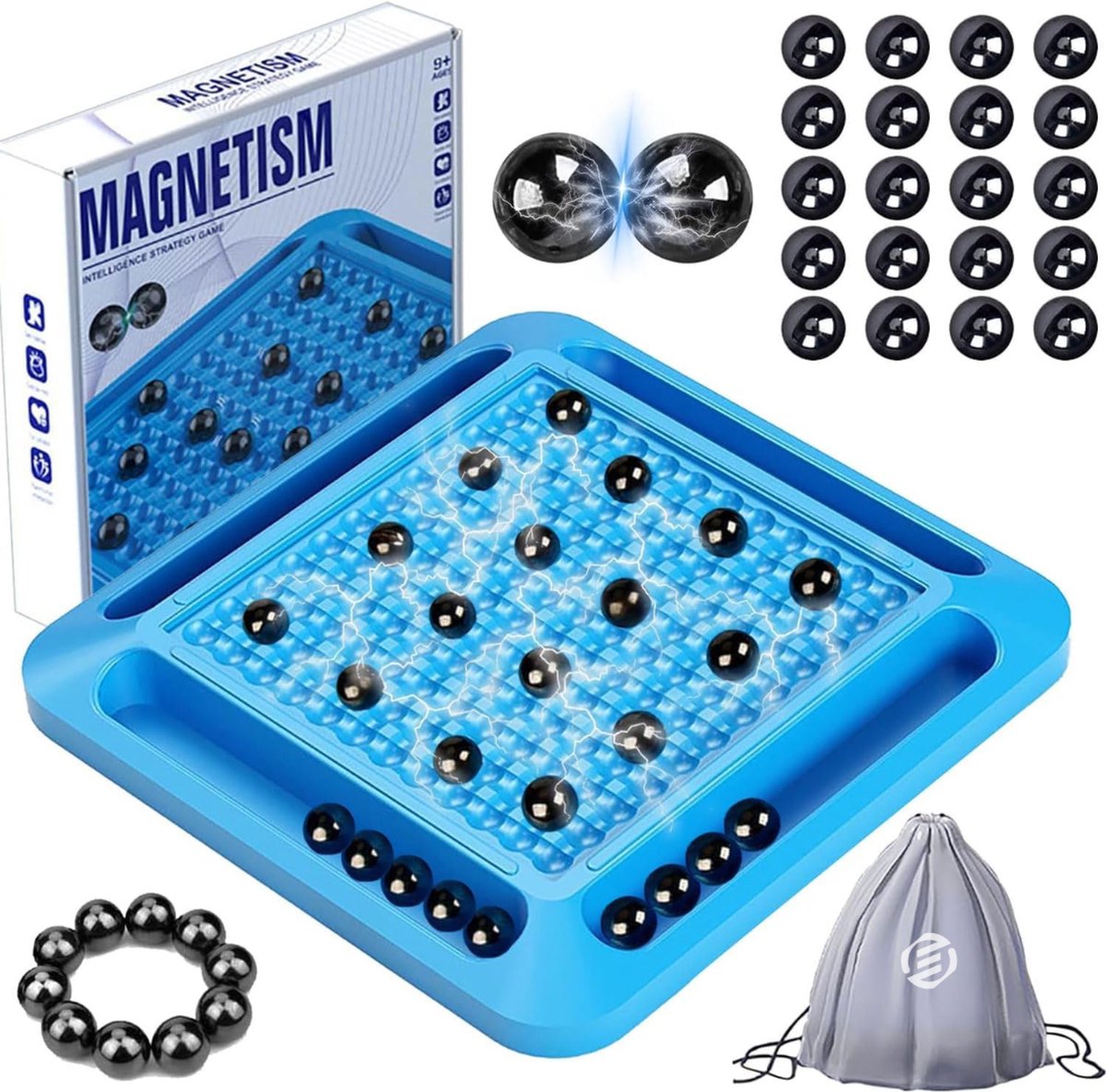 Equivera Magnetisch Schaakspel - Magnetisch Schaakspel - Schaakspel - Bordspel - Cadeau
