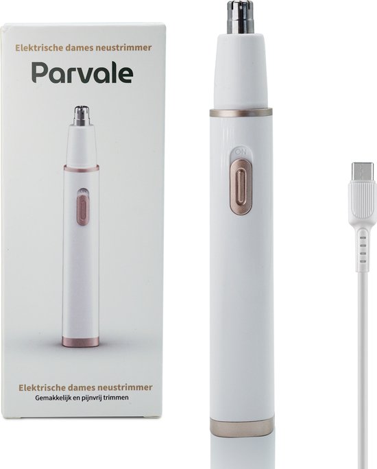 Parvale® Neustrimmer Vrouwen - Dames Neustrimmer - Neushaartrimmer Dames - Oorhaar Trimmer - Oplaadbaar