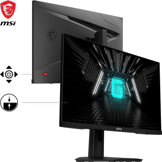 MSI G244F E2 Full HD Gaming Monitor - 180Hz Rapid IPS - 24 inch