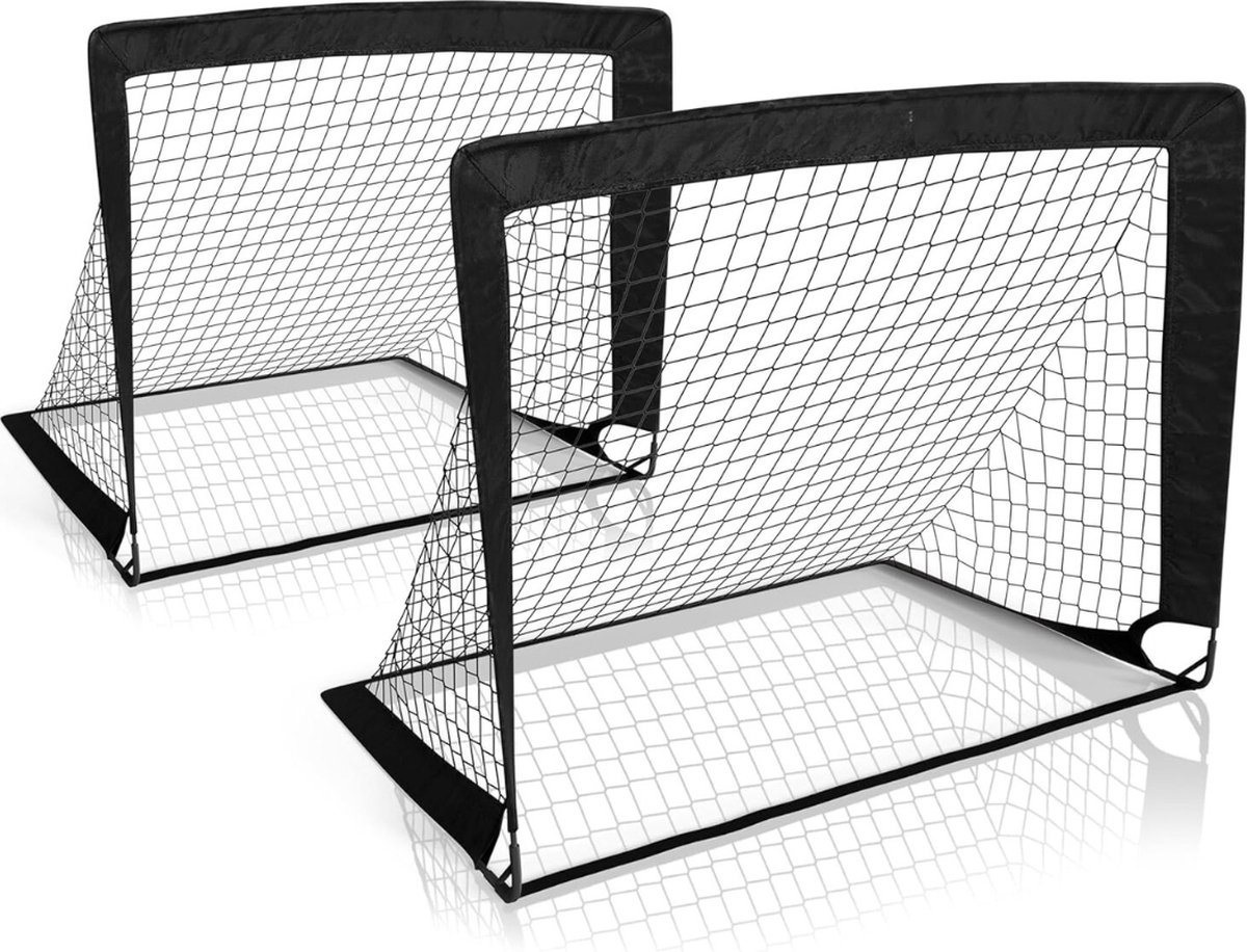 DD® Rebounder Voetbal - Voetbaldoel - Bouncer - 10x10x10cm - Zwart