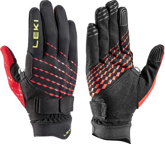Gants Leki Ultra Trail Breeze Shark Gants 6.0 Zwart
