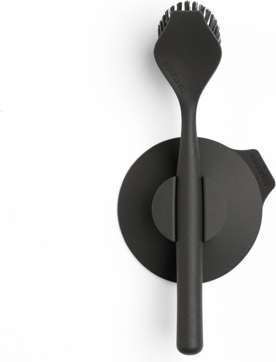 Brabantia SinkSide brosse à vaisselle avec ventouse - Dark Grey