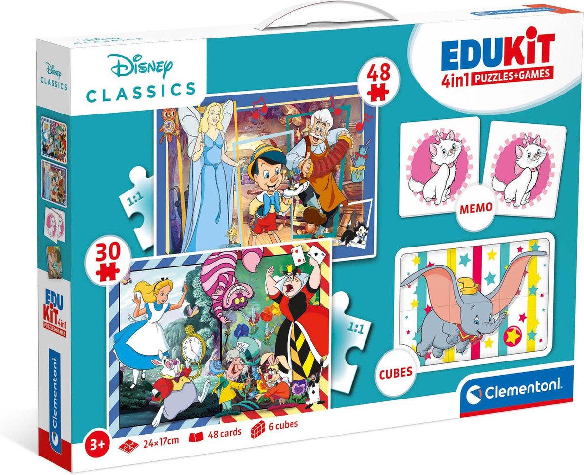 Clementoni edukit 4in1 disney classics
