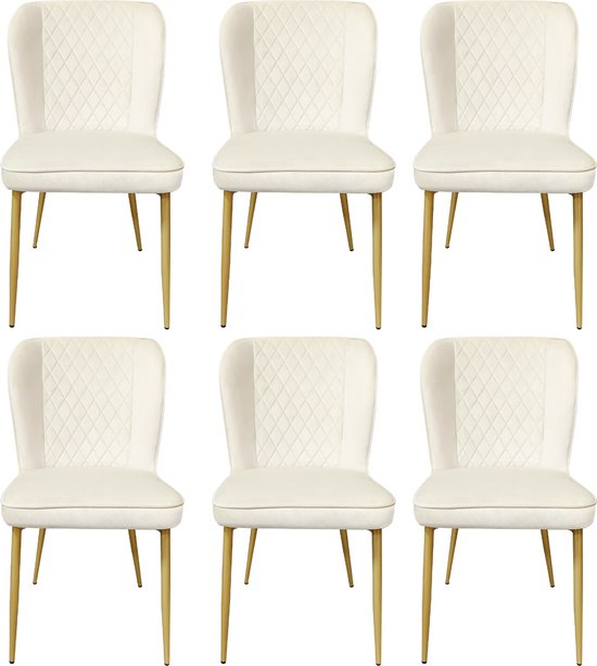 Eetkamerstoelen Wit Set Van 4 Draaibare Eetkamerstoelen Met Armleuningen Gestoffeerd Erica Stof Crème Beige - Sklum Beukenhouten Stoelpoten
