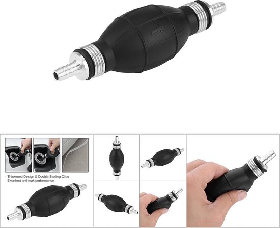 Zwarte Rubberen Brandstofoverdracht Vacuümleiding Met Handprimerpomp Lamptype Benzine Diesel Marinebootaccessoires Zwarte Rubberen Brandstofoverdracht Vacuümleiding Met Handprimerpomp Lamptype Benzine Diesel Marinebootaccessoires