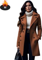 100% Wol Vrouwen Jas Herfst Wol Jas Mid-Lange Winter