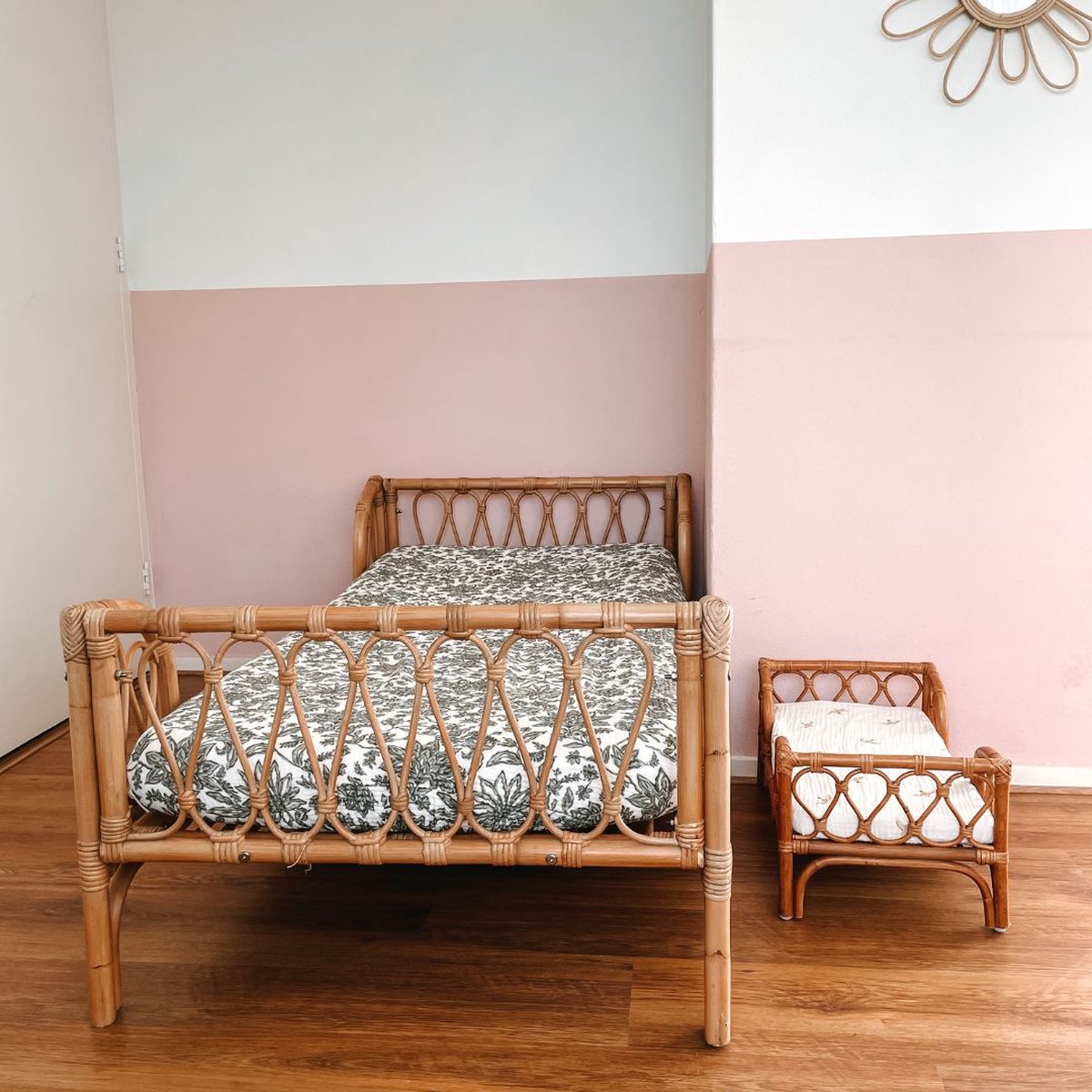 Cokos Sammie rotan poppenbed