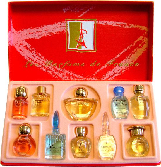 FEESTDAGEN CADEAU TIP - Luxe Franse Eau de Parfum - Parfum Geschenkset - 10 miniaturen