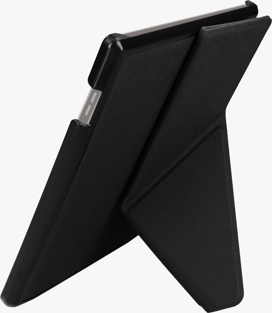 kwmobile e-reader hoesje geschikt voor Pocketbook InkPad 4 / Color 3 / Color 2 / Vivlio InkPad 4 / InkPad Color 3 hoes - Ereader flip case met standaard - E reader cover van kunstleer - In zwart van Merkloos — afbeelding 3
