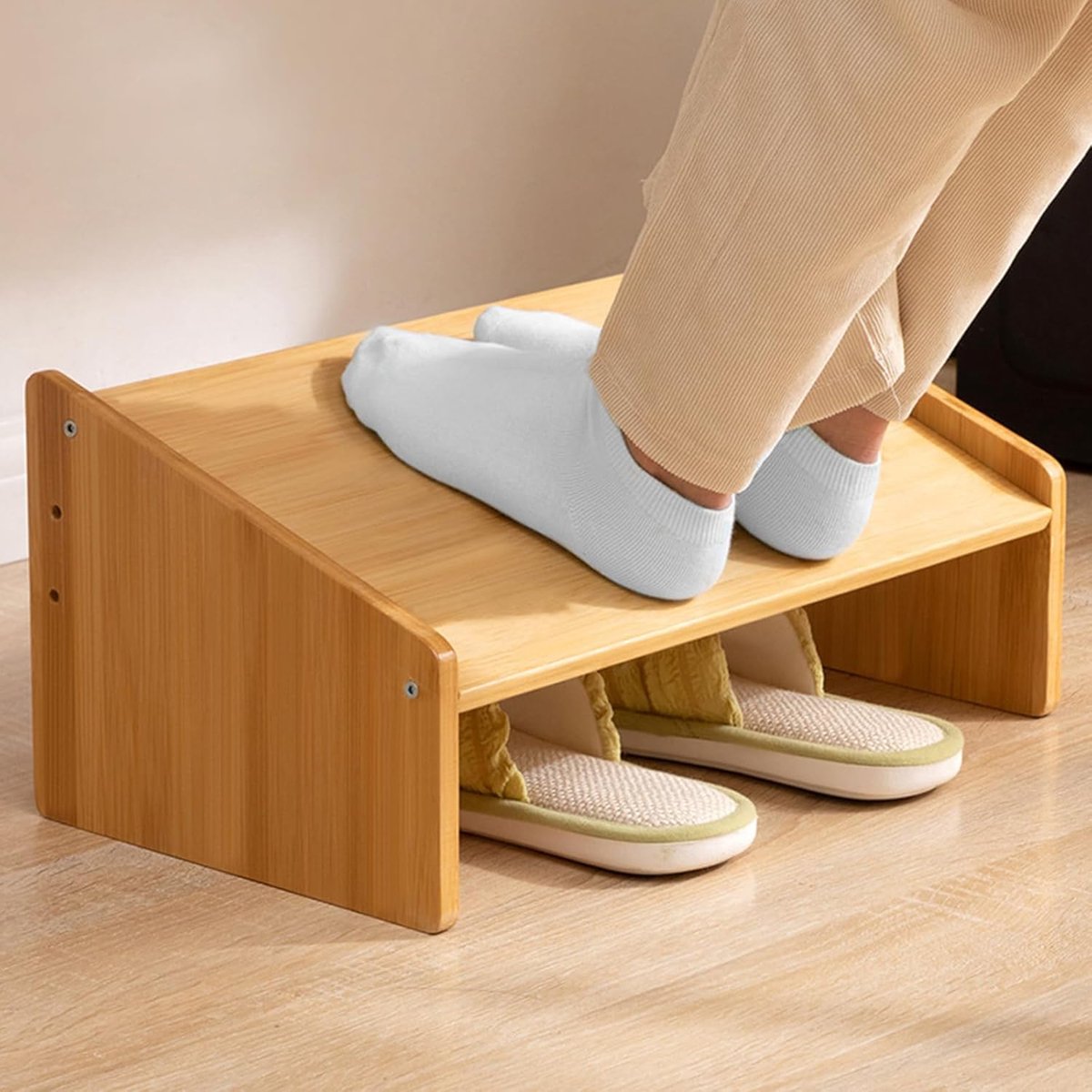 Lexium Voetensteun Bureau - Voetensteun Ergonomisch - Voetenkussen voor zithouding thuis of op kantoor